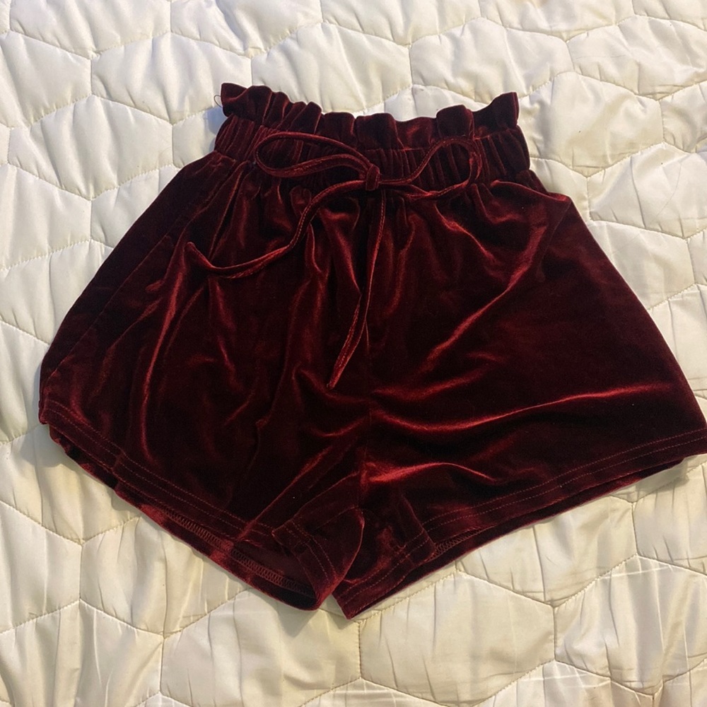 Shein Velvet shorts - Picture 1 of 4